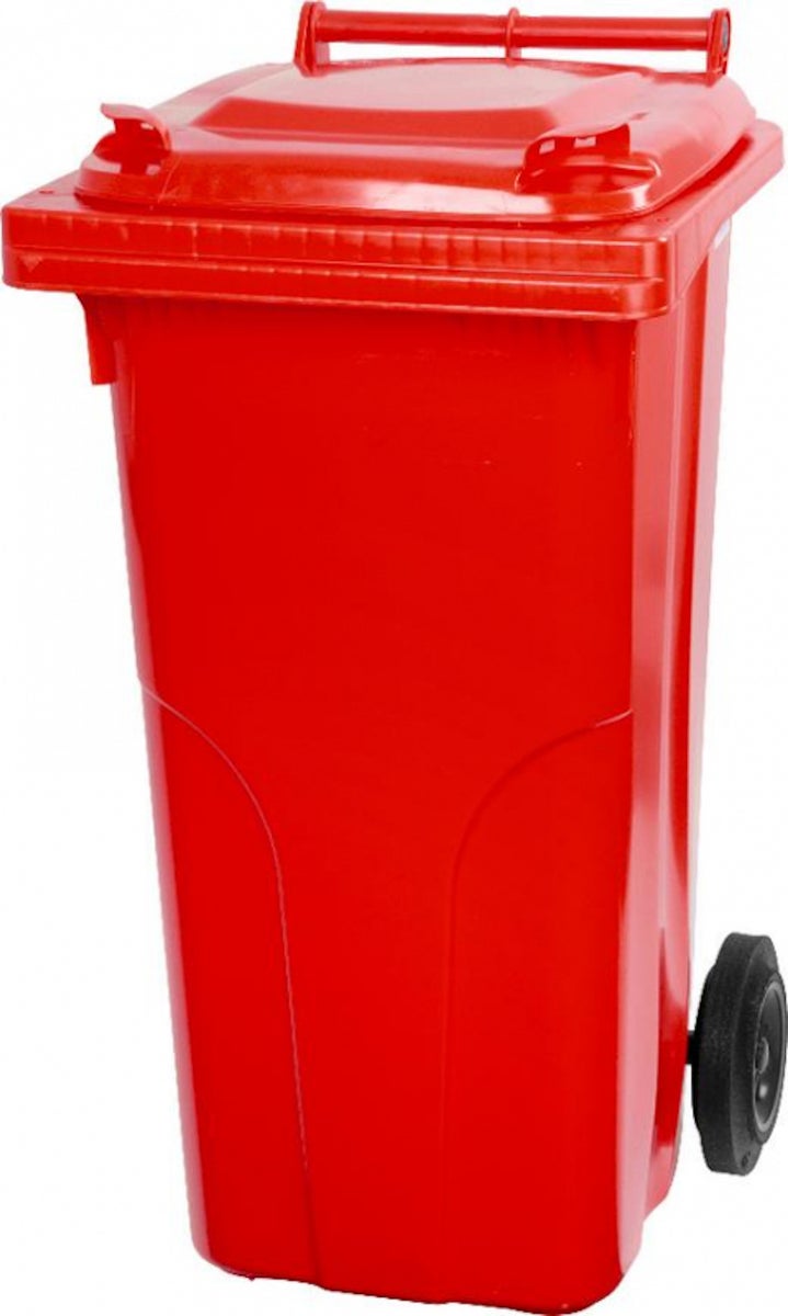 PROREGAL afvalbak Mgb 120 liter HDPE kunststof rood