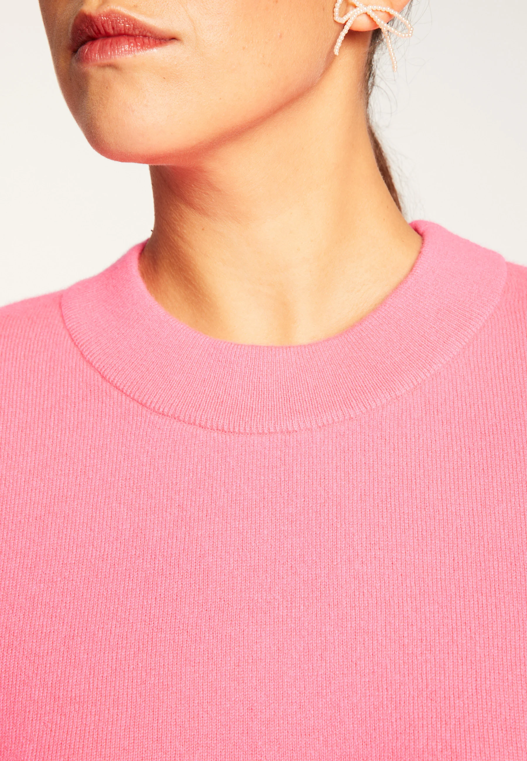 AUBRYAH24 - T-shirt en cachemire | Rose