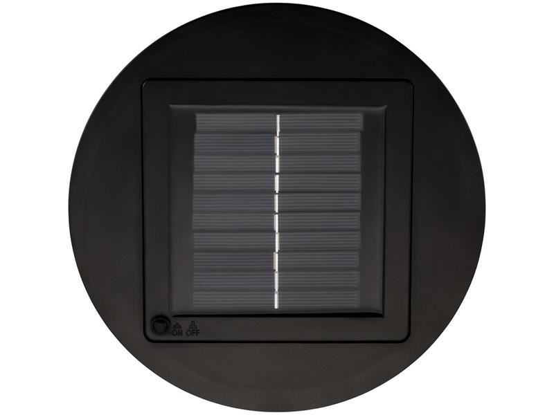Pauleen Stehleuchte Solar Sunshine Elegance, Schwarz Solarbetriebene Deko-Leuchte
