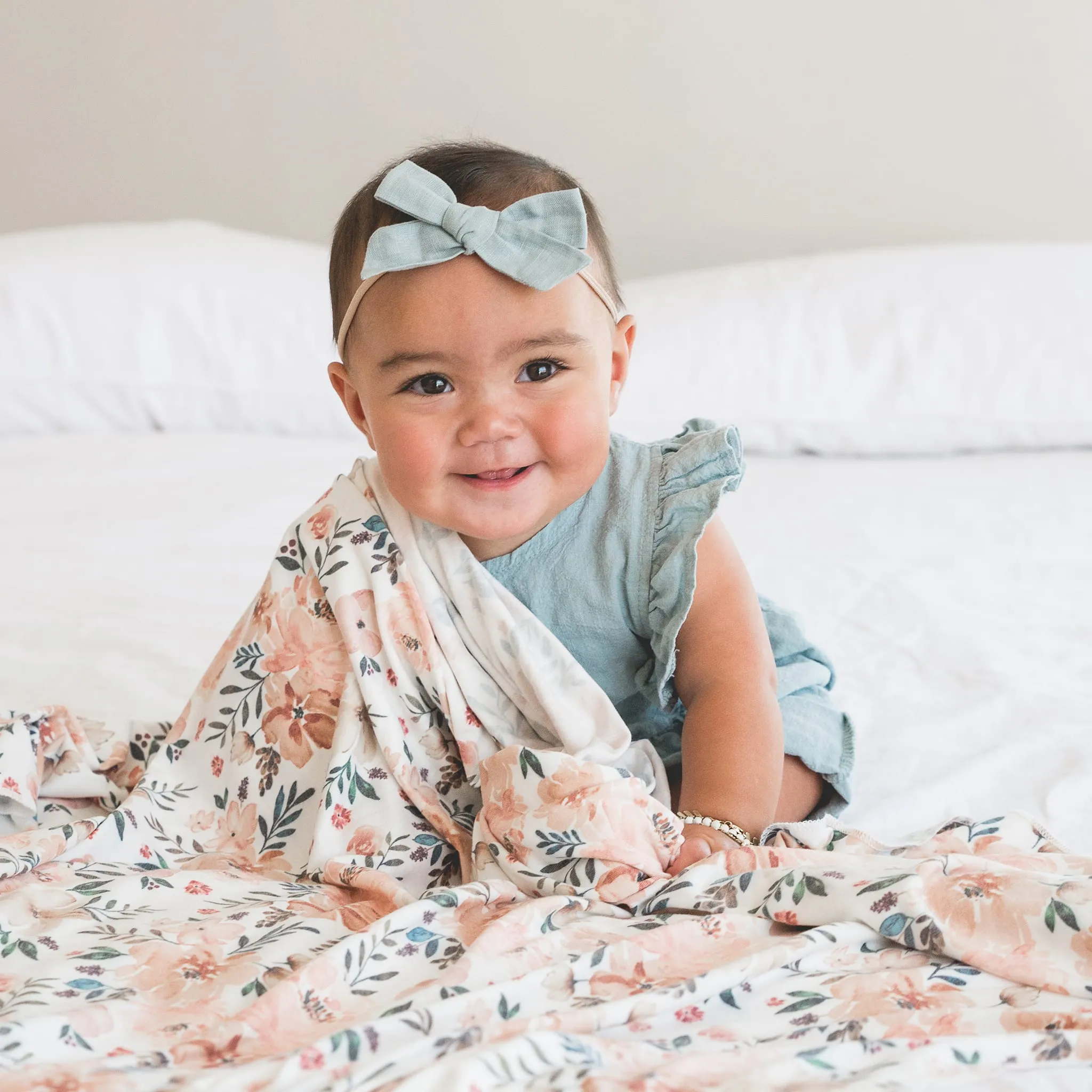 Copper Pearl Couverture - Fleur Autumn