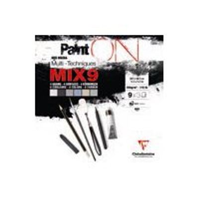 Clairefontaine Paint ON Mix Media - Bloc dessin - 27 feuilles - A3 - 250 gr
