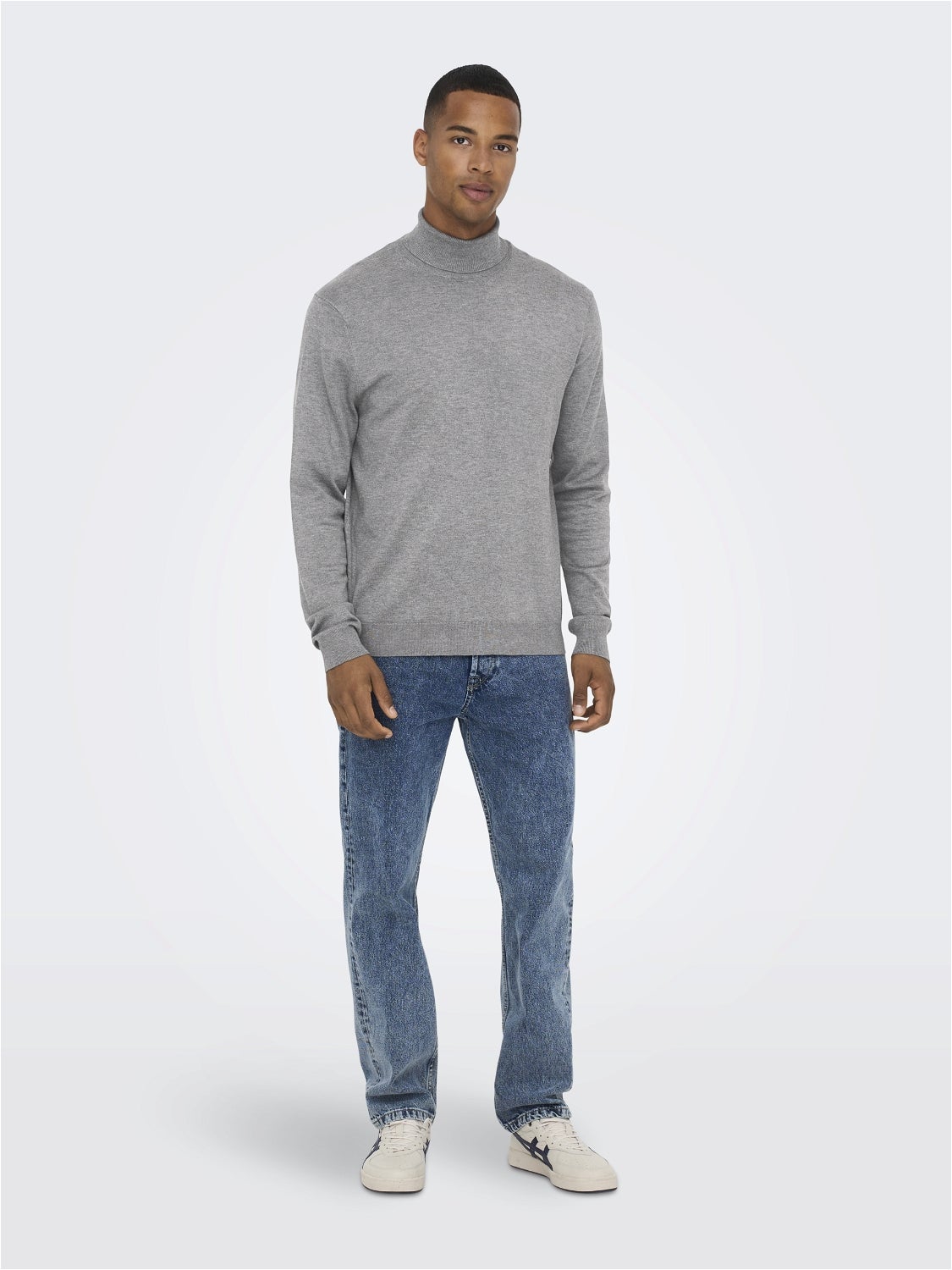 ONSWYLER Pullover Medium Grey Melange