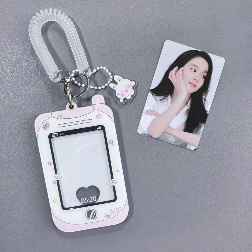 Coolkiss - Telefoon-/cameraprint Acryl Fotohouder Sleutelhanger (Diverse Ontwerpen)