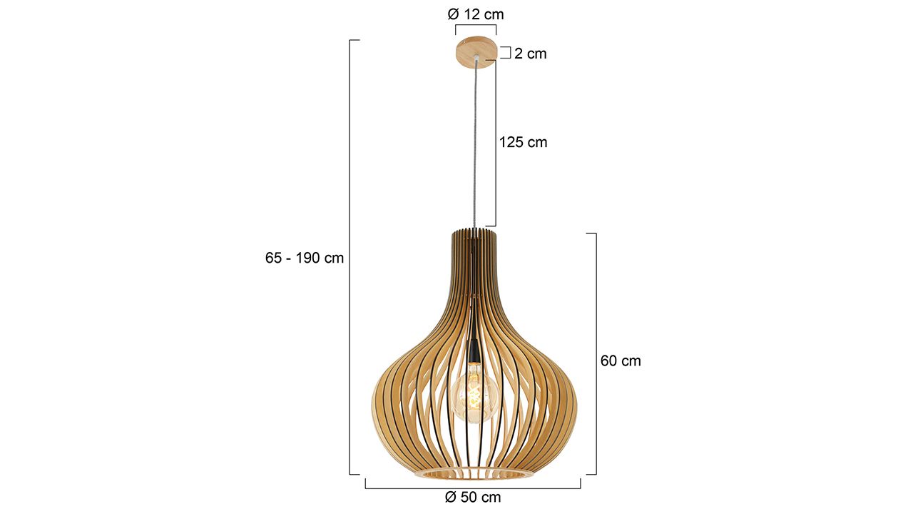 Hanglamp 2697BE Smukt ⌀50  cm