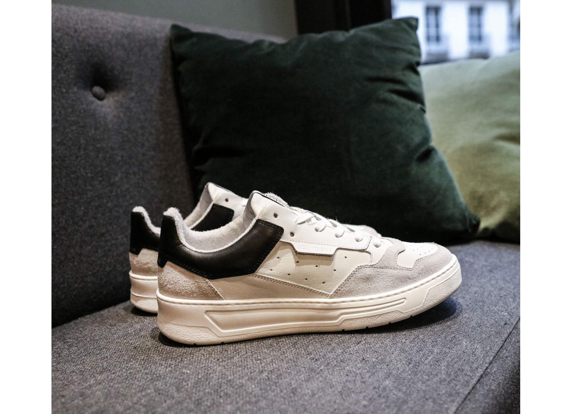 Smatch new trainer blanc noir