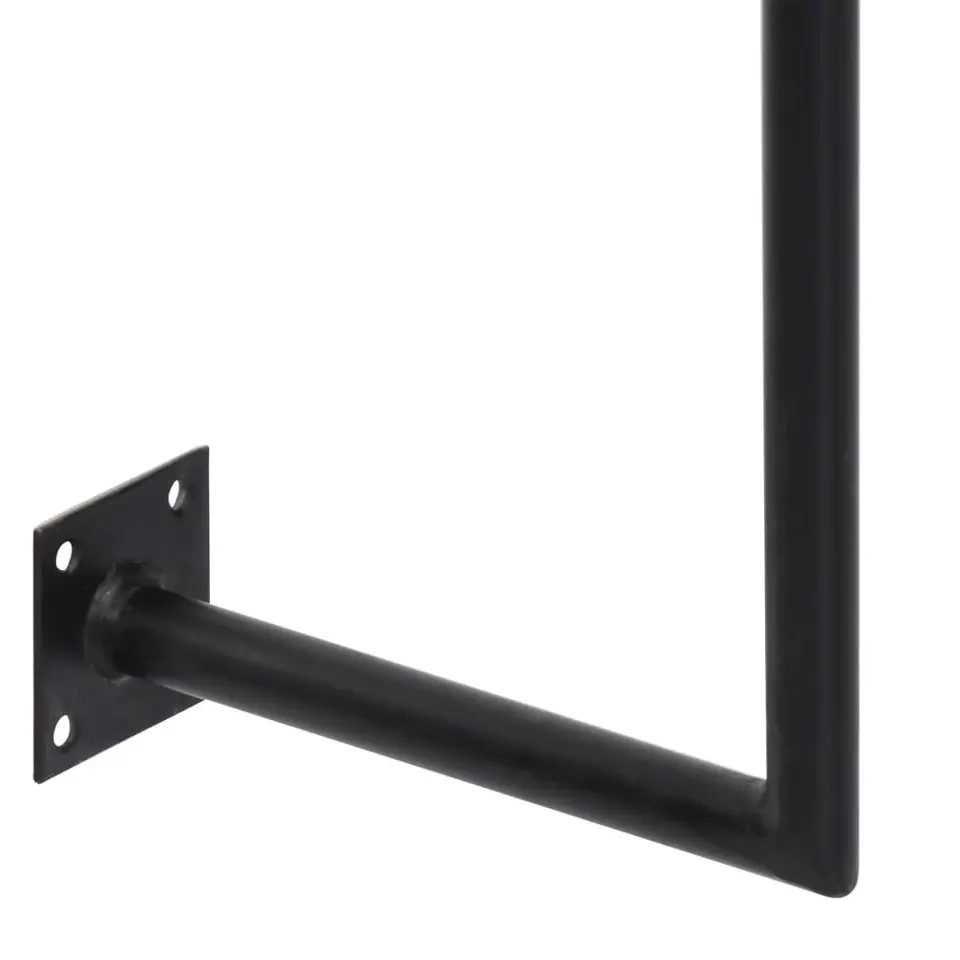 vidaXL - Wandbureau - Bruin - Hout