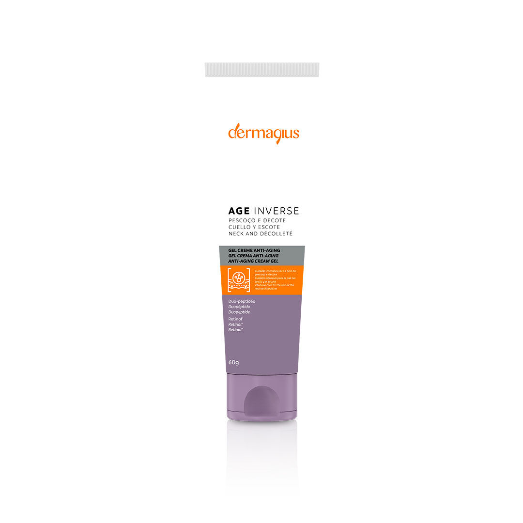 DERMAGIUS  Age Inverse Pescoço e Decote Gel Creme - 60ml