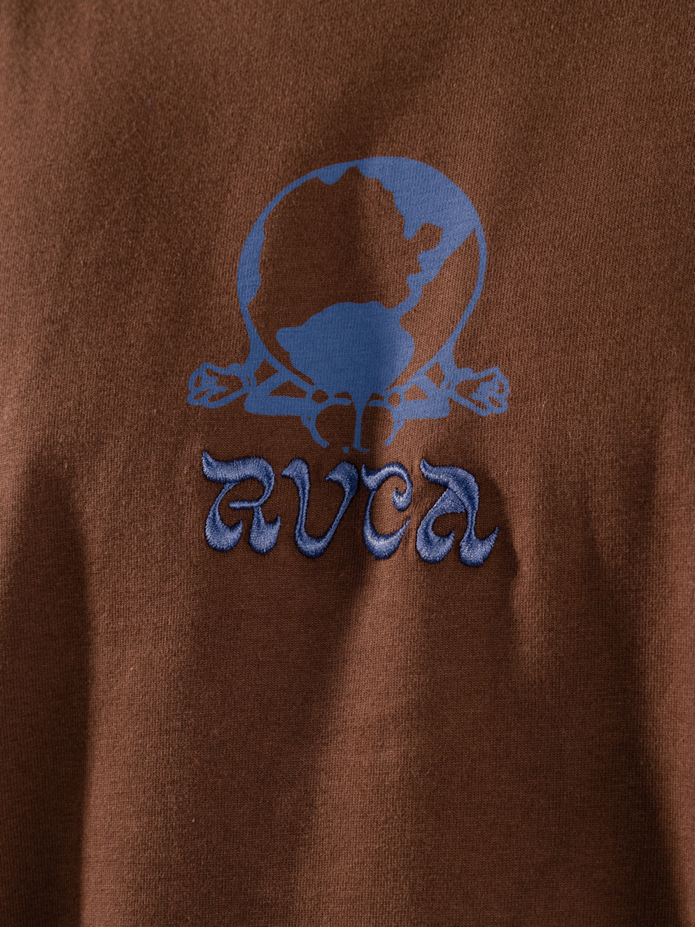 RVCA Scorched Lands T-Shirt chocolate