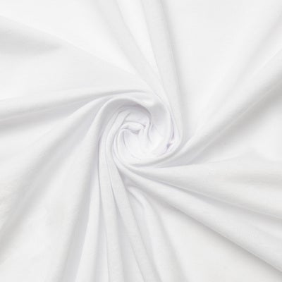 BabyMatex Jersey Stretch-Laken, 90x190, Hvit