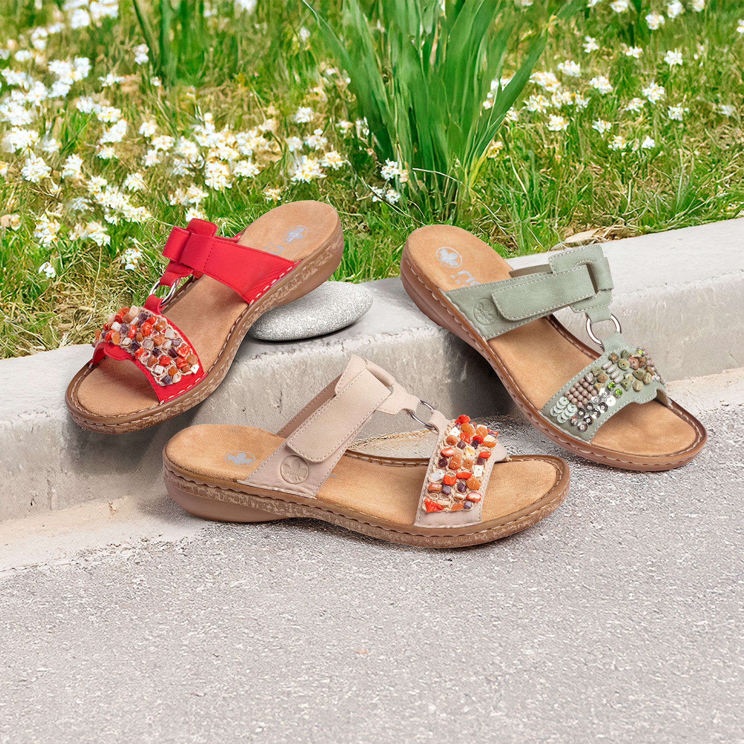 RIEKER Pantolette für Damen