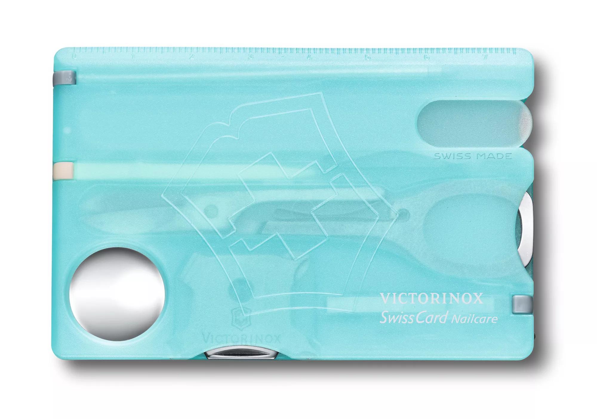 Swiss Card Nailcare-eisblau transluzent