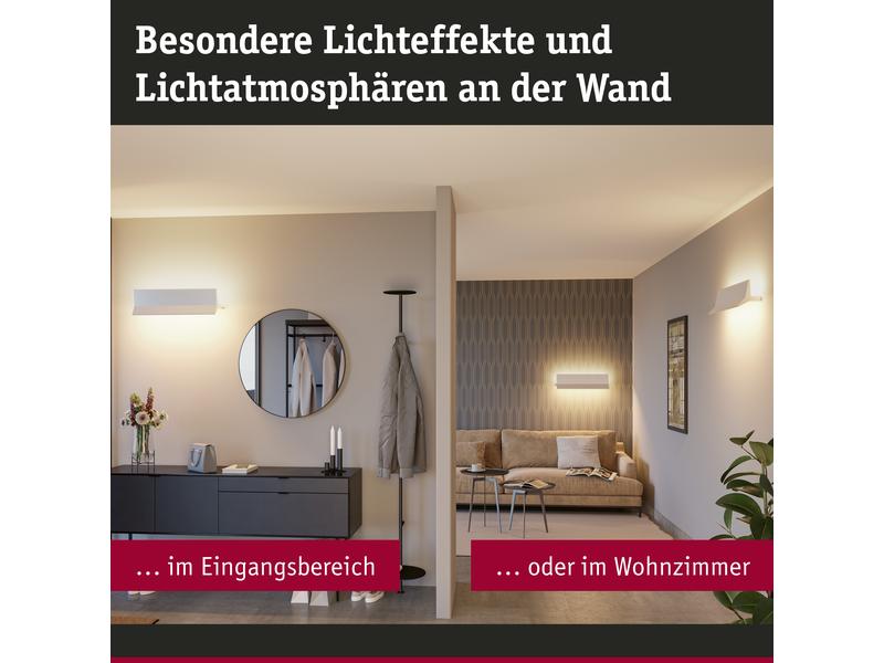 Paulmann Wandleuchte Stine, 17W, 2700-6500K, Weiss LED Wandleuchte Smart Home Zigbee