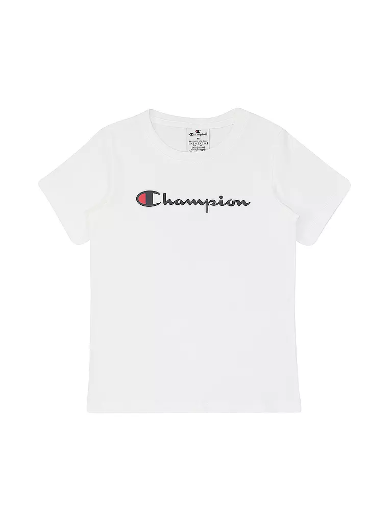 CHAMPION Mädchen T-Shirt creme