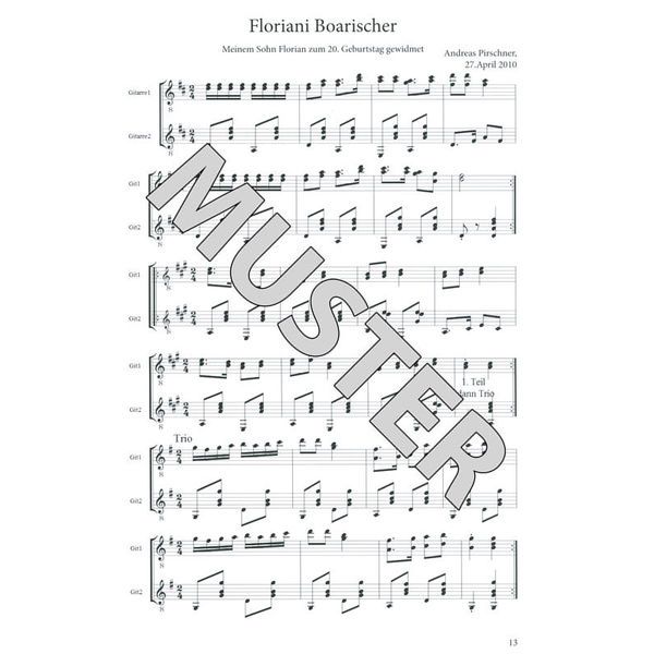 Thomann Fein Aufg'spielt Gitarre