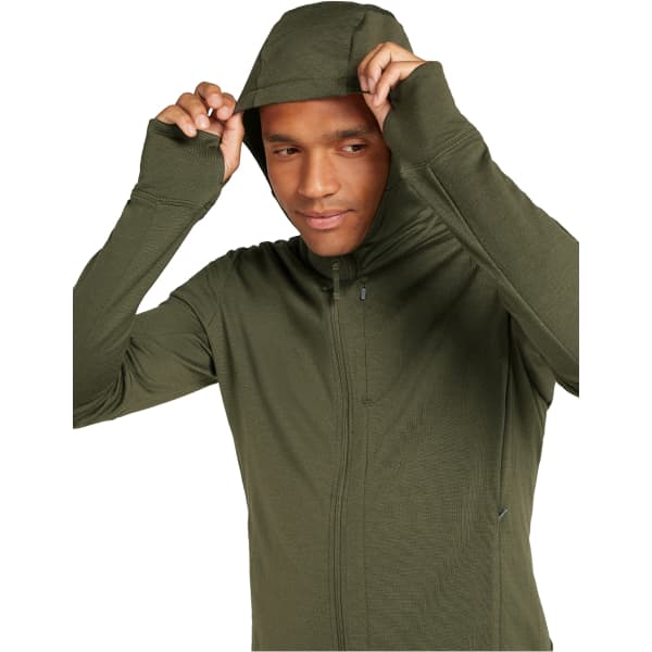 Veste polaire randonnée ICEBREAKER M 260 QUANTUM IV LS ZIP H LODEN