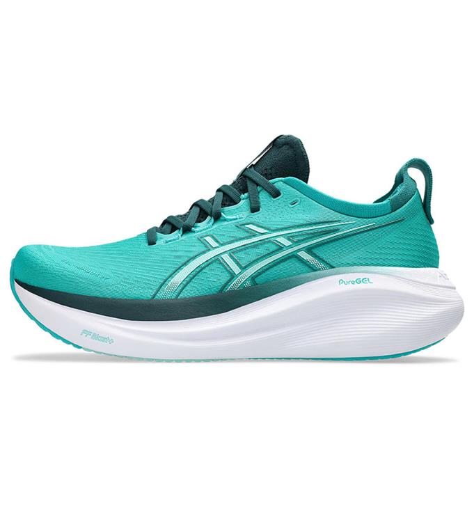 ASICS GEL-NIMBUS 27 1011B958 WAVE-TEAL-SAXON-GREEN