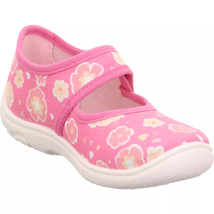 superfit Hausschuh Belinda Blumen pink