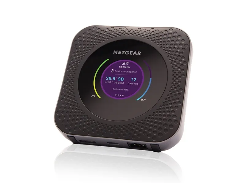 NETGEAR Nighthawk M1 Mobile Router - Mobilt hotspot - 4G LTE Advanced - 1 Gbps - 1GbE, Wi-Fi 5