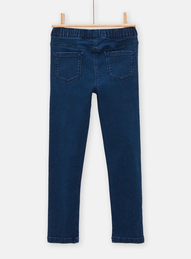 Jegging jean brut pour fille