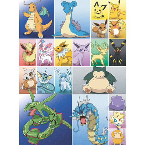 Pokémon puslespil - 2x500 brikker