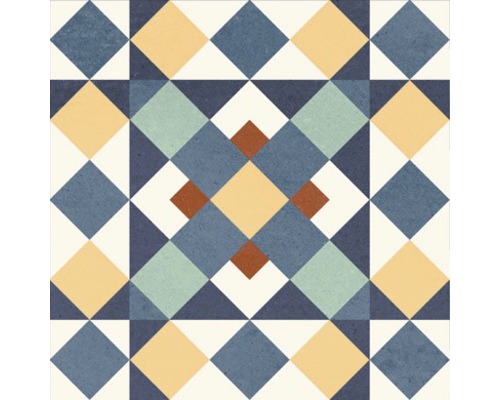Porseleinen wand- en vloertegel Heritage taco in 76 verschillende designs 16,5 x 16,5 cm