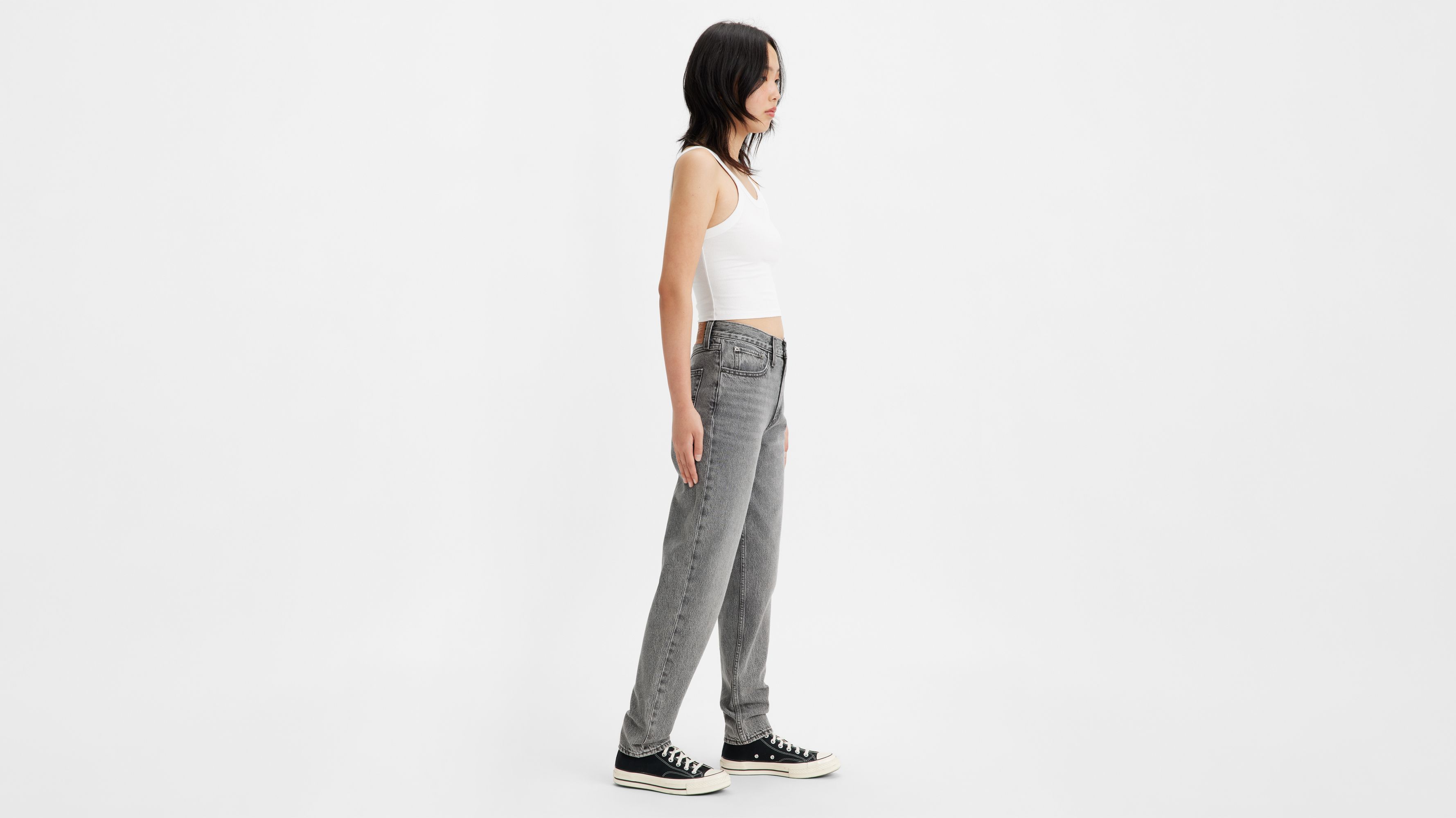 Jean Mom ’80 - What Once Was - Gris