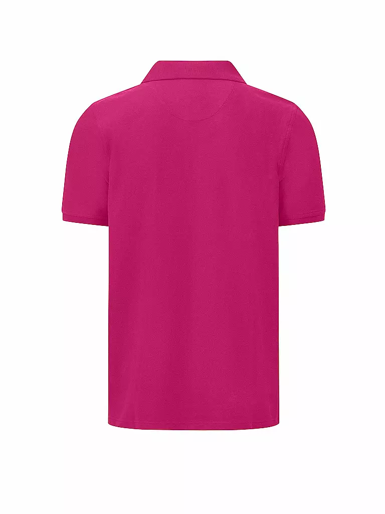 FYNCH HATTON Poloshirt Casual Fit pink