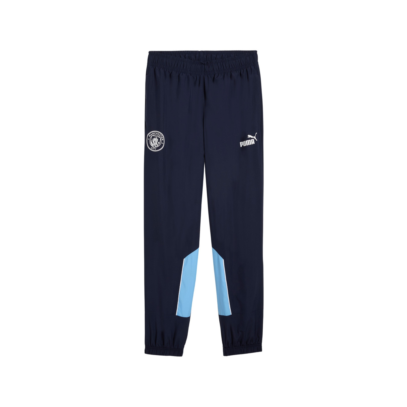 PUMA Manchester City FtblArchive Trainingsbroek 2024-2025 Donkerblauw Blauw