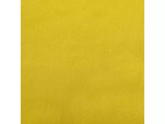 Chaise longue de massage avec traversin jaune velours