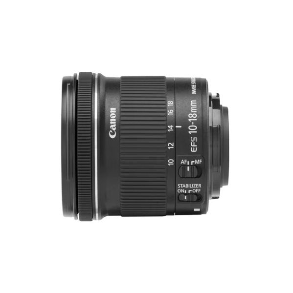 Objetiva Canon EF-S 10-18mm f/4.5-5.6 IS STM