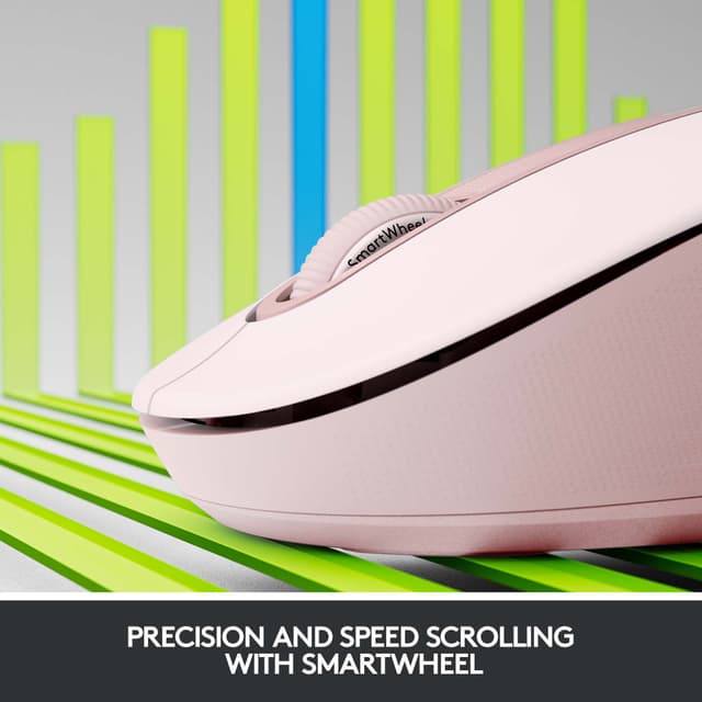 Logitech Signature M650 Large Wireless Mouse (Rose)