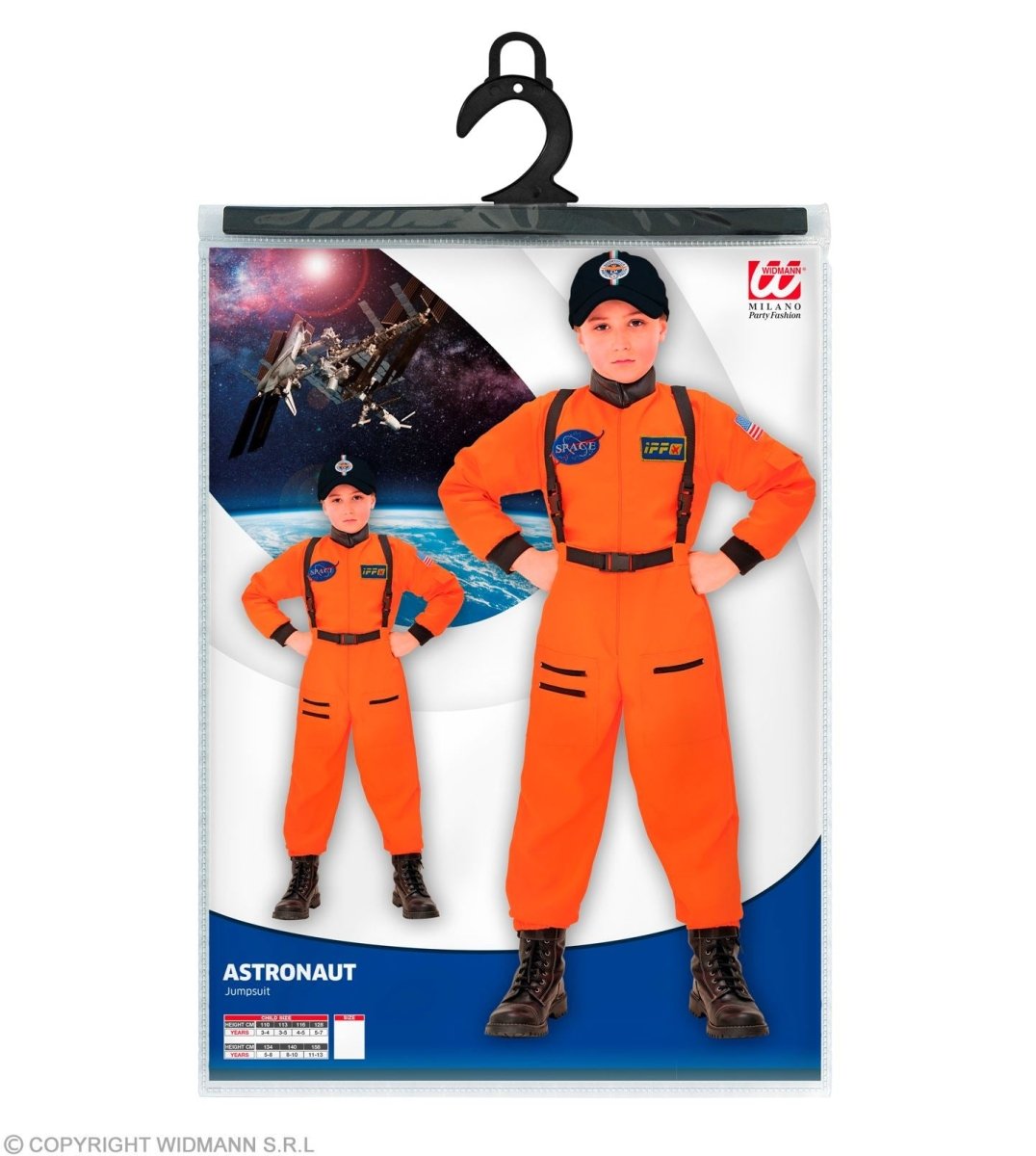 Astronauten Pak Oranje Jongen