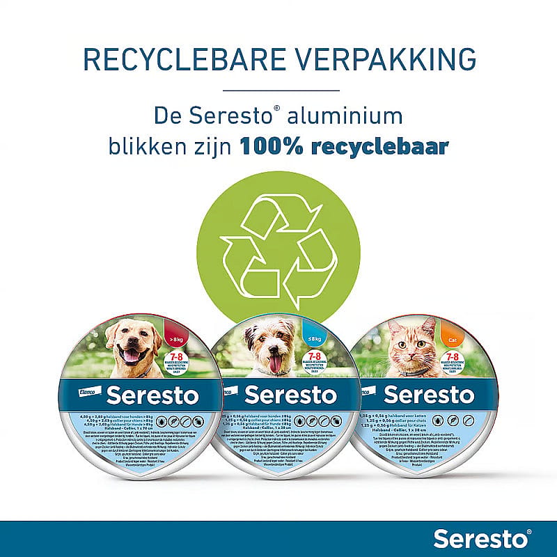 Seresto Halsband Vlooien en Teken Kat