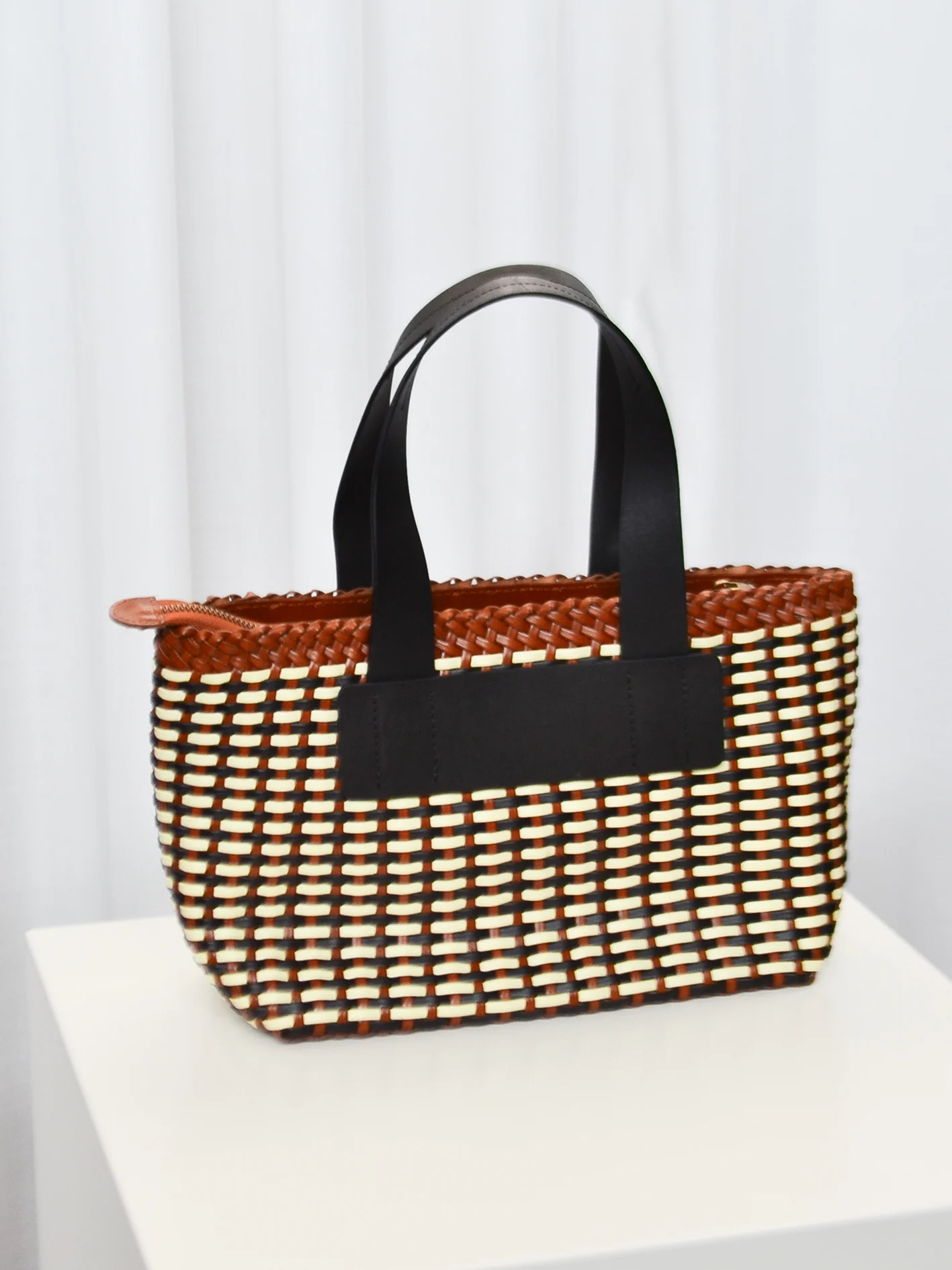 Wuth Copenhagen  Camille taske - sort/brun/creme