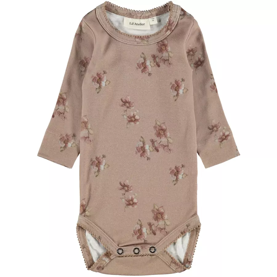 Lil'Atelier Langarmbody Nbfgaya Almondine