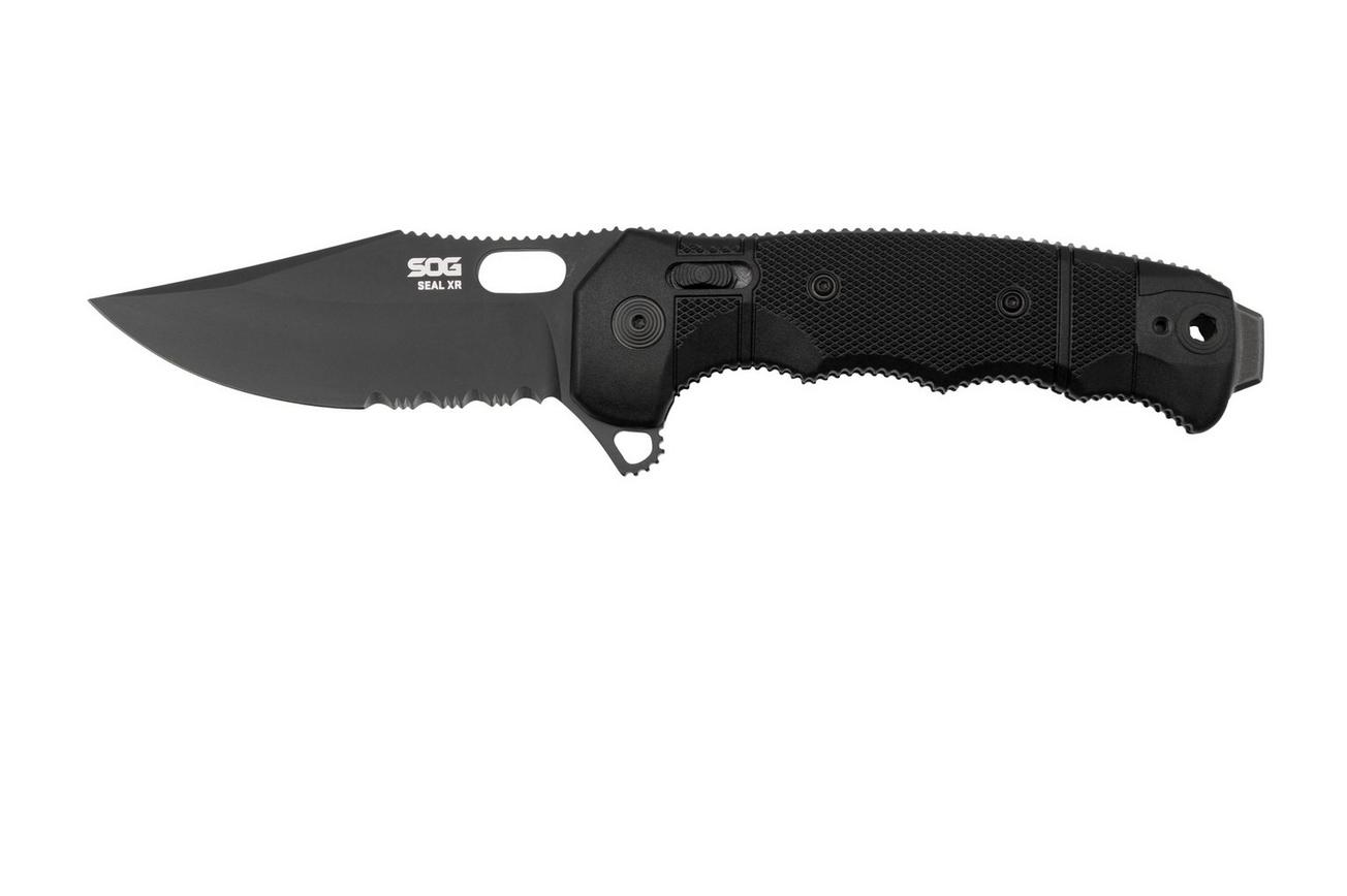 SOG SEAL XR Partially Serrated 12-21-05-57 zakmes