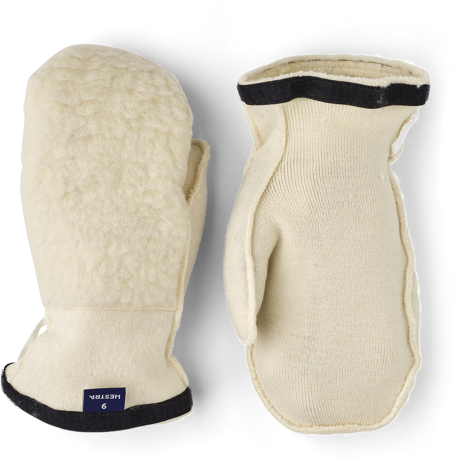 Hestra Heli Ski Wool Liner Mitt<br>Deilig og myk liner i ull!