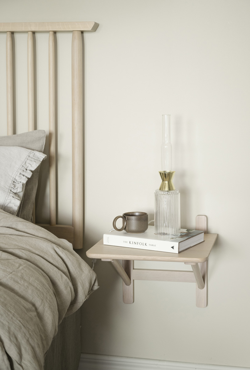 Nachtkastje Camrose Whitewash