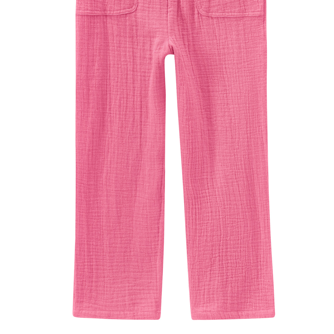 Jonas Nielsen Mädchen Musselin-Jumpsuit aus Bio-Baumwolle hellpink