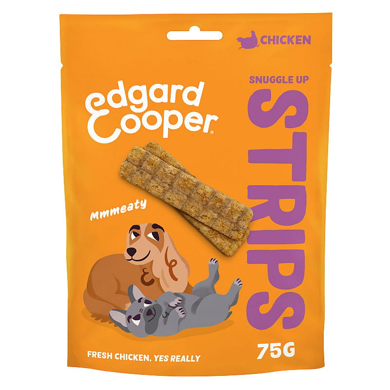 Edgard & Cooper Snuggle Up Strips Kip 75 gram | 13523