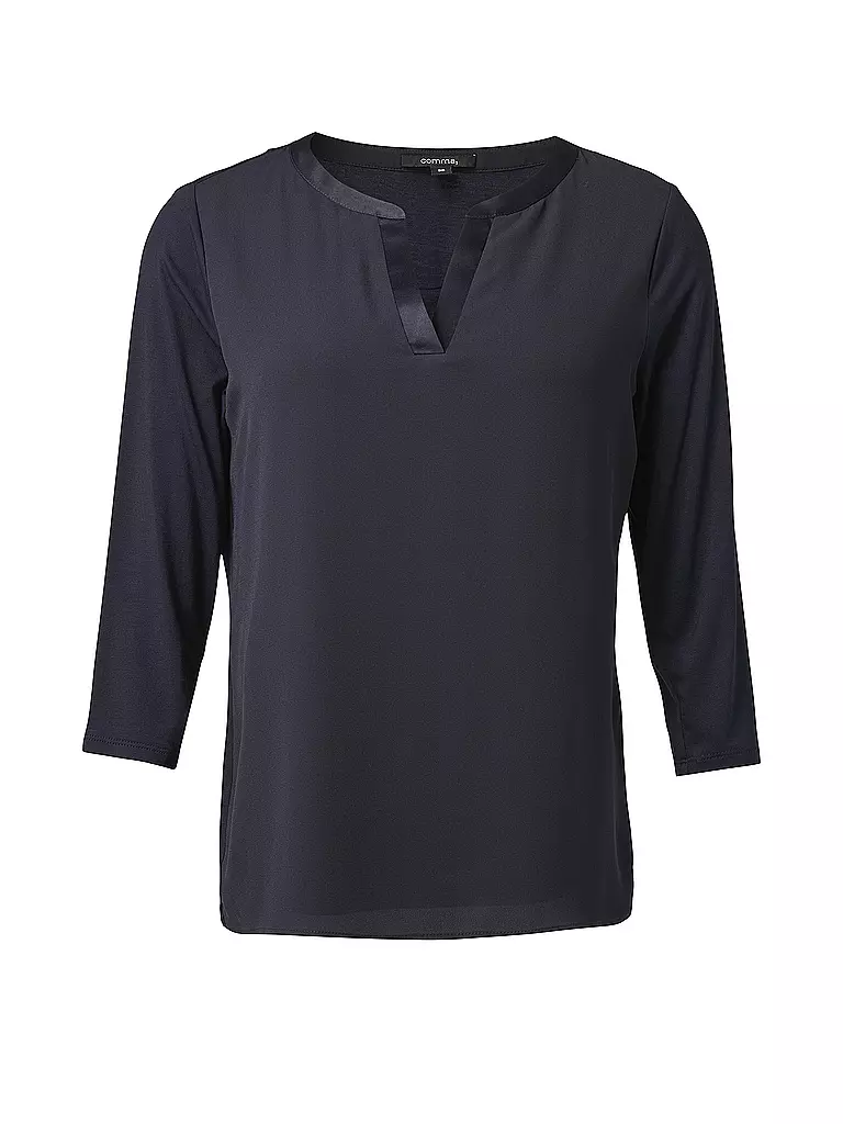 COMMA Shirt dunkelblau