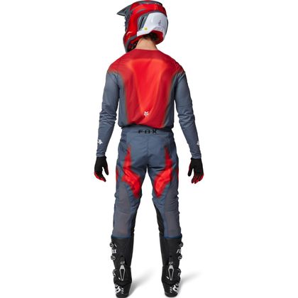 Maillot cross Fox 360 VOLATILE JERSEY 2024 - Gris / Rouge