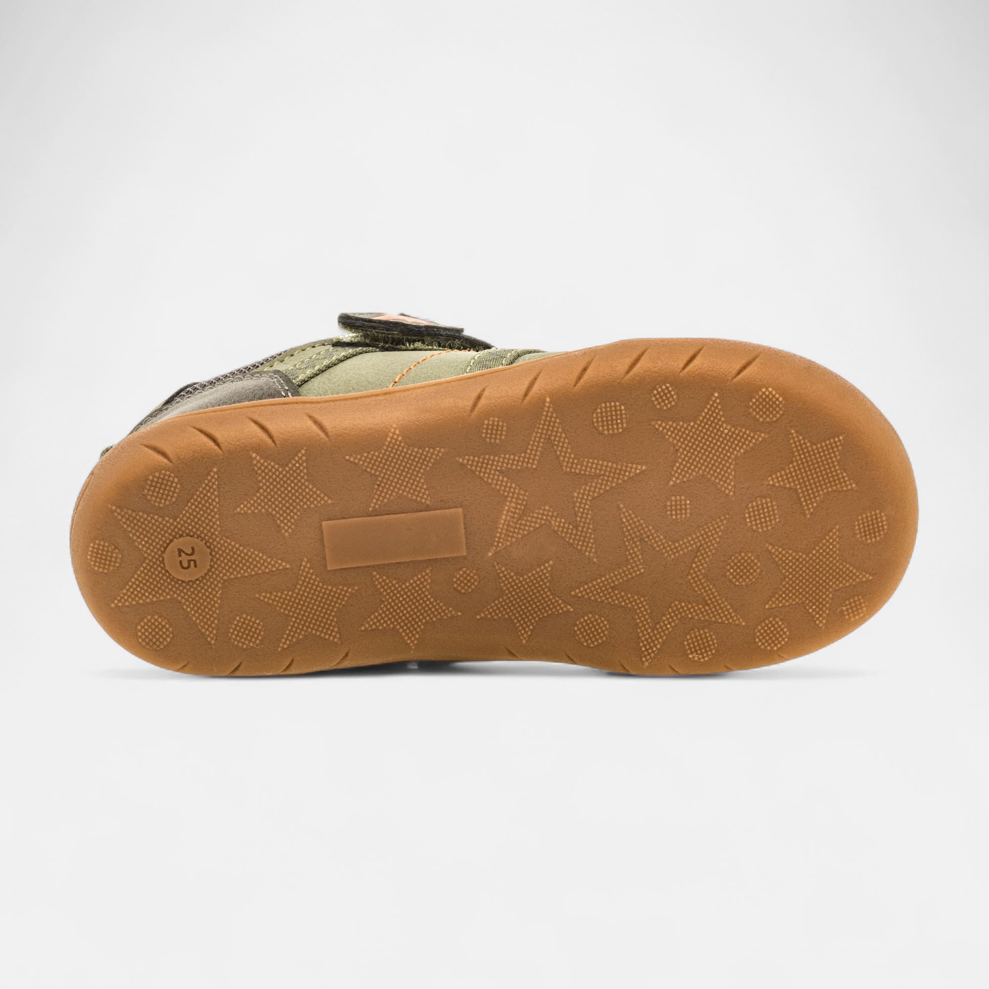Baskets basses Garçon kaki