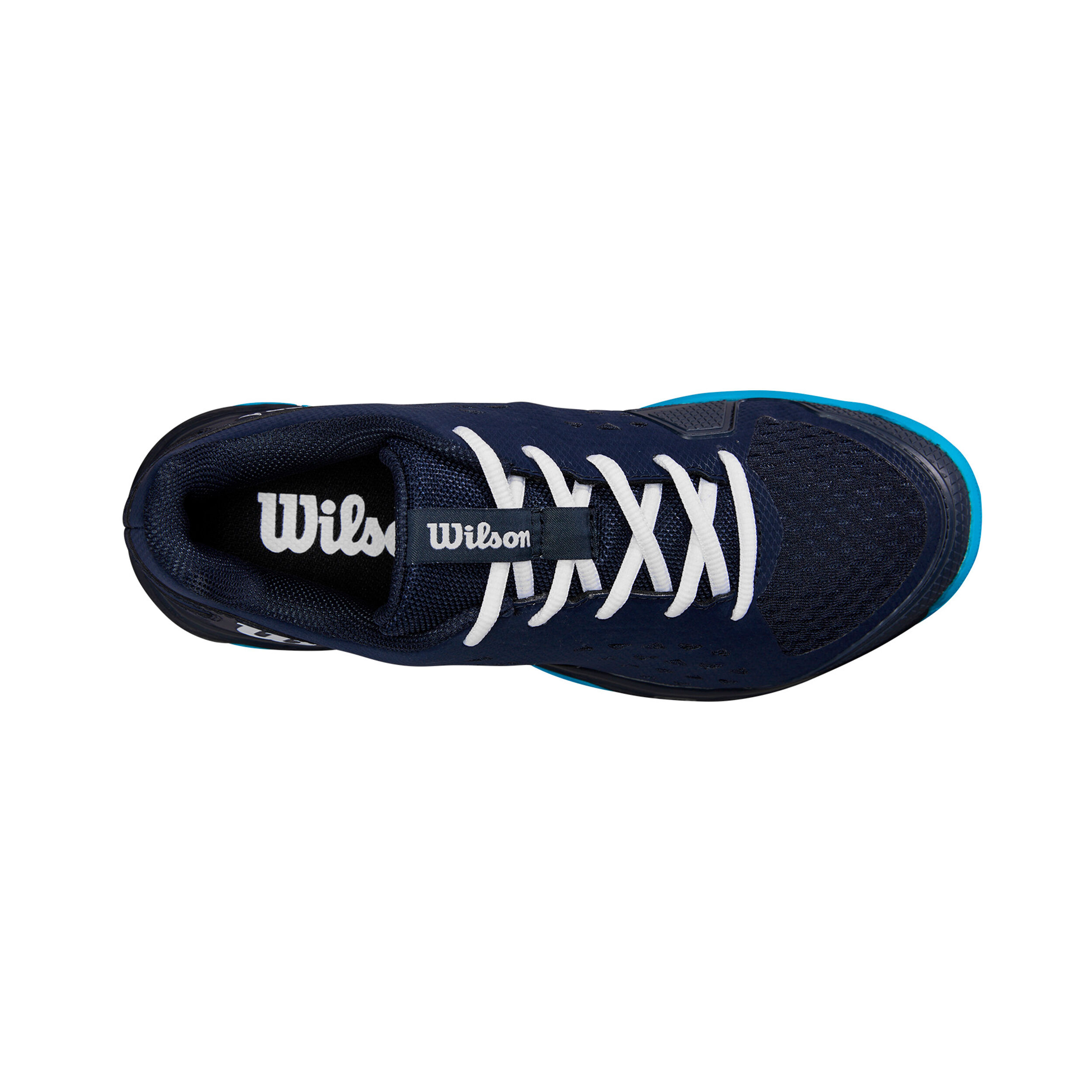 Wilson Rush Pro Chaussures Toutes Surfaces Enfants - Bleu Foncé , Bleu Foncé