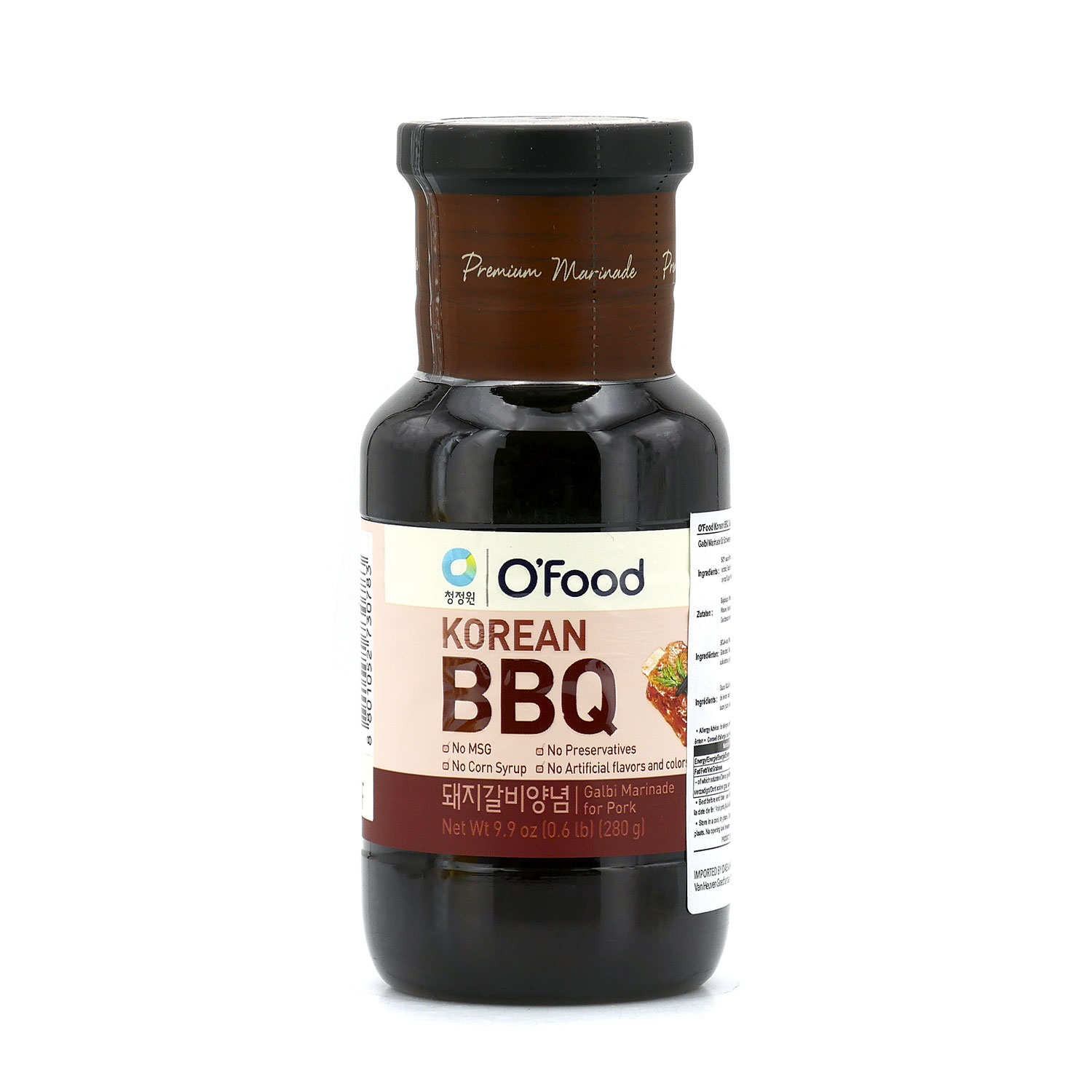 Marinade barbecue Galbi coréenne pour porc