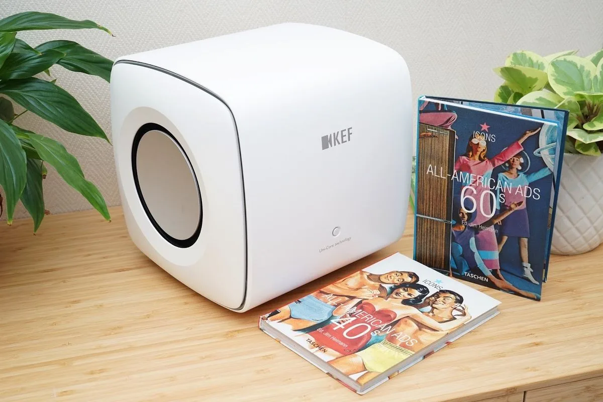KEF KC 62 Blanc mat Caissons de basses