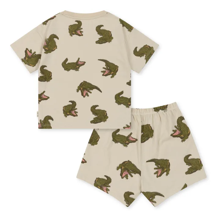 Konges Sløjd Ensemble Pyjama Coton Bio | Vert