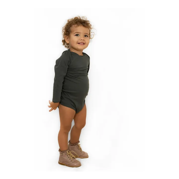 Minimalisma Body Coton Bio Norra | Vert foncé