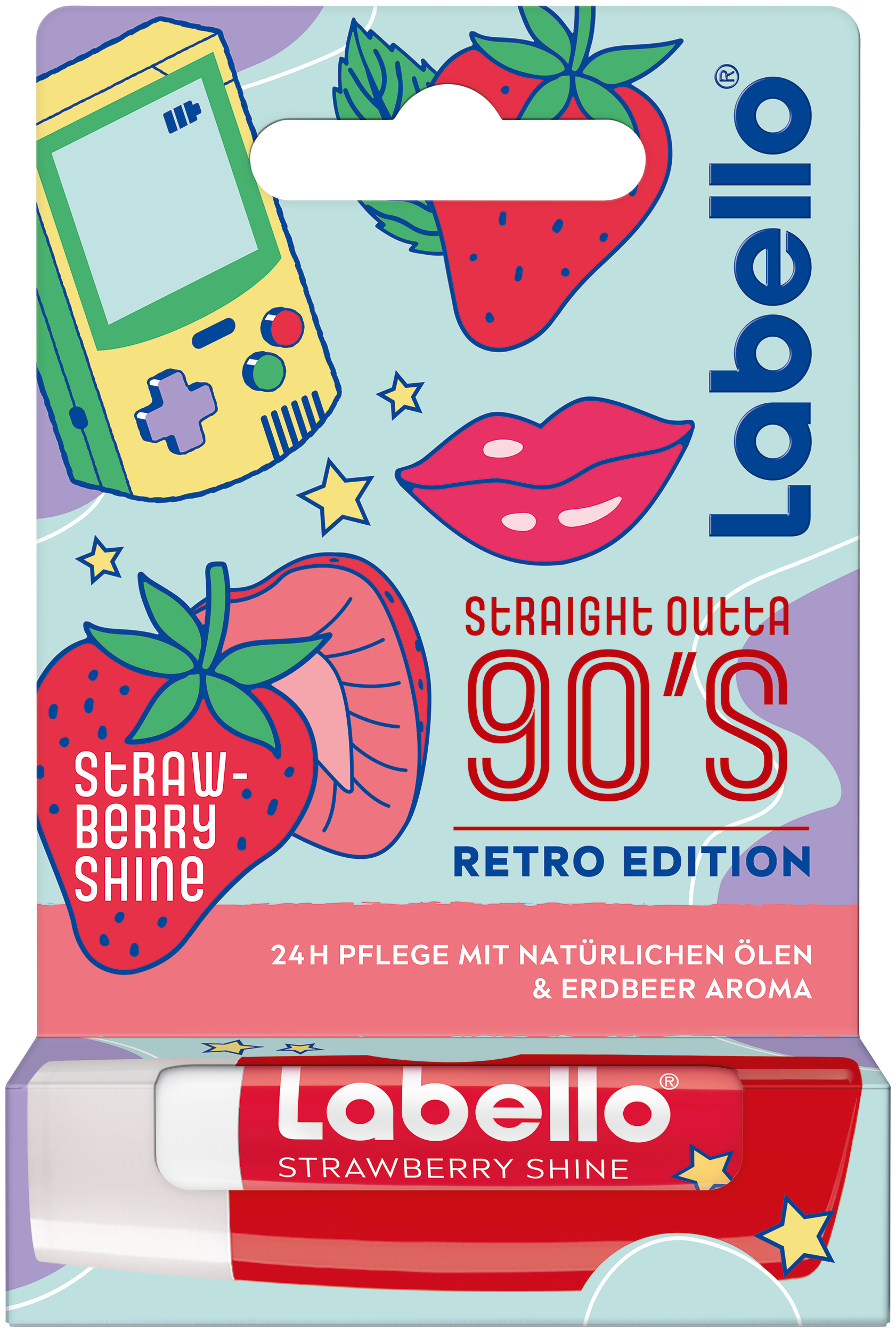 Labello Strawberry Shine Retro Edition Stick 4.8 g