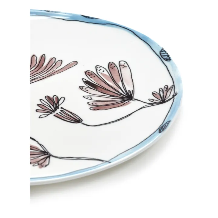 Serax Assiettes Camelia, Serax for Marni - Set de 2 | Aubergine